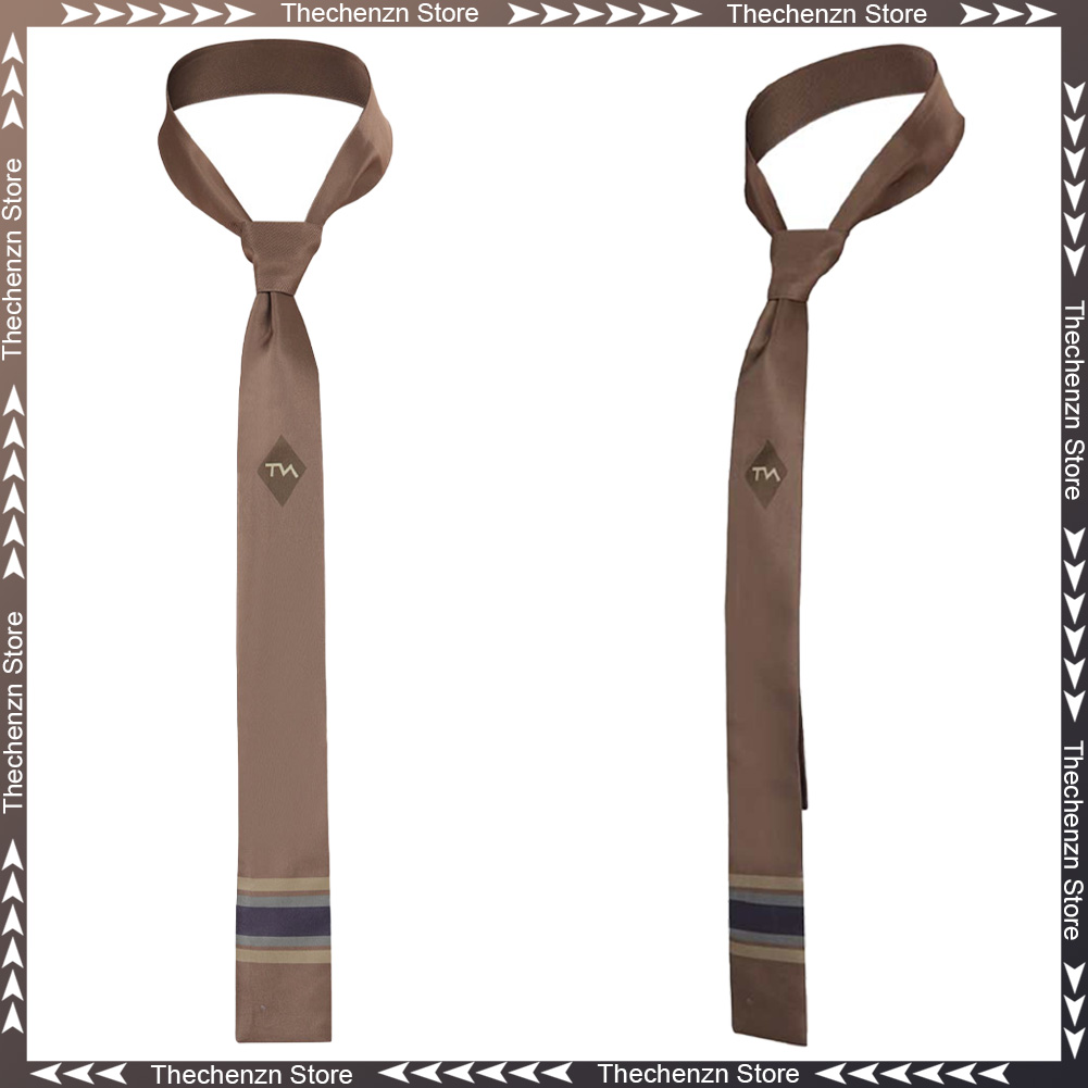 Men Accessories For Neck - เนคไทแฟนซีสไตล์โมเบียสสำหรับคอสเพลย์ผู้ชาย ปี 2023 ชุดคอสตูมล็อคกี้จากทีวี อุปกรณ์เสริมสำหรับฮาโลวีน ชุดแฟนซีสำหรับผู้ชาย