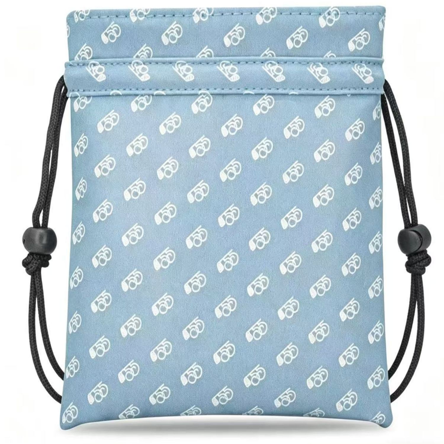 Men'S Accessories Golf - กระเป๋าใส่ของมีค่าสำหรับกอล์ฟสีน้ำเงินสไตล์มินิมอลพร้อมเชือกรูด เหมาะสำหรับใส่ลูกกอล์ฟและเป็นอุปกรณ์เสริมที่ยอดเยี่ยมสำหรับผู้ชาย