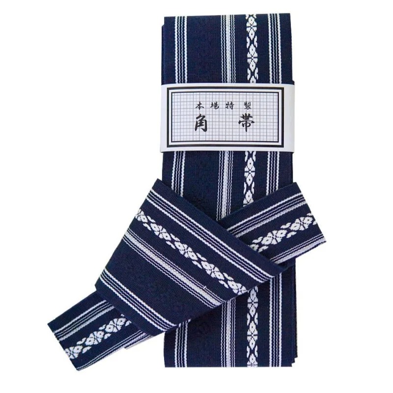 Men'S Kimono Accessories - สุภาพบุรุษญี่ปุ่นกิโมโนเข็มขัดผ้าฝ้ายเอวซีลสวมใส่มุมเข็มขัด Yukata เข็มขัดเอว Wabi-sabi อุปกรณ์เสริม