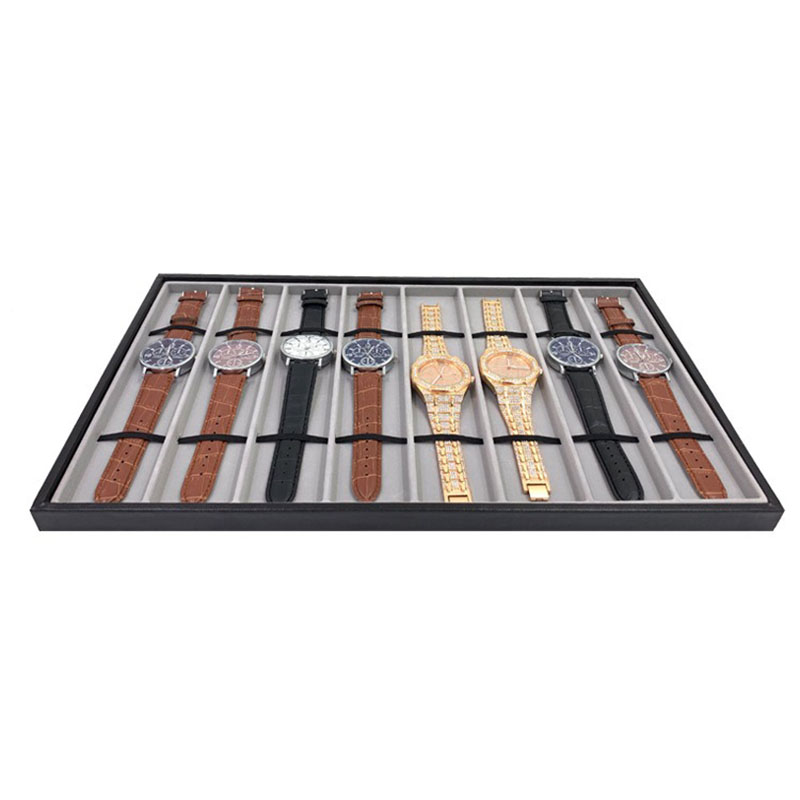 Men'S Accessories Organizer Tray - ถาดจัดระเบียบนาฬิกาหนังกล่องเก็บนาฬิกาข้อมือข้อมือแบบกลไกสำหรับผู้ชายอุปกรณ์เสริมสำหรับห่อของขวัญโครงนาฬิกา