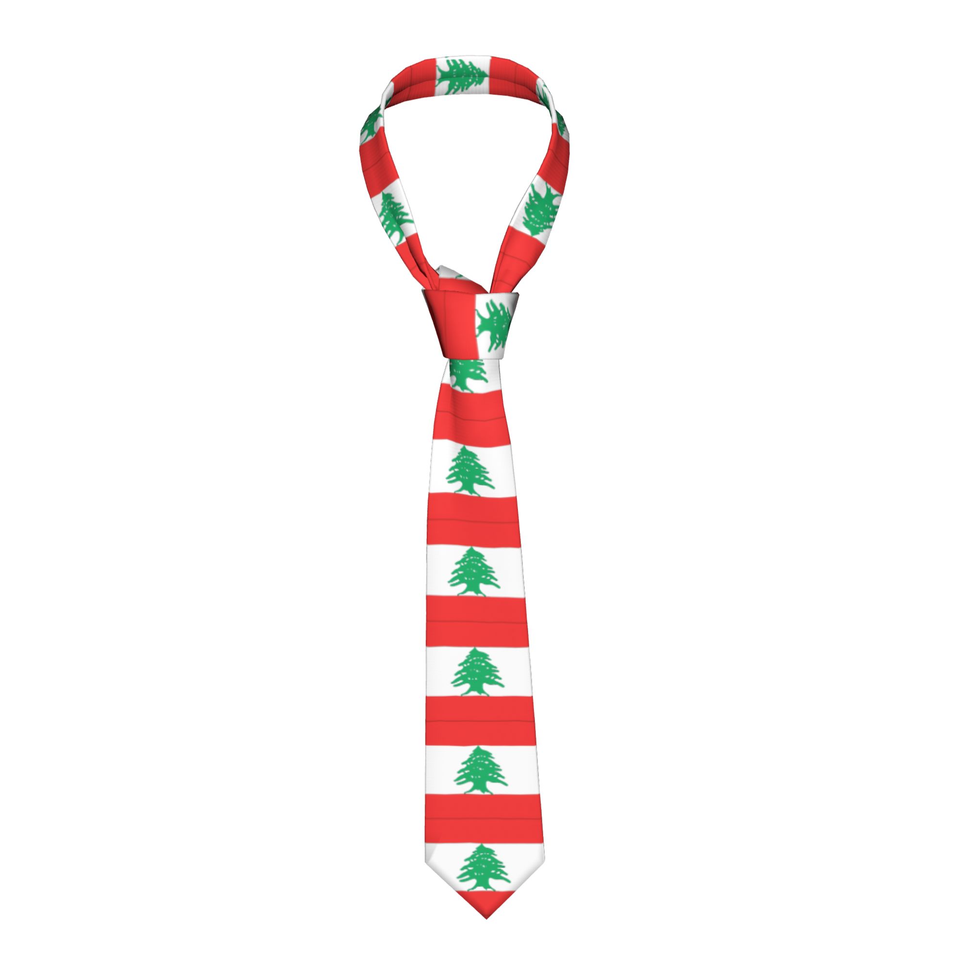 เนคไทลายธงชาติเลบานอน สำหรับงา - Men Accessories Lebanon บทวิจารณ์และราคา
