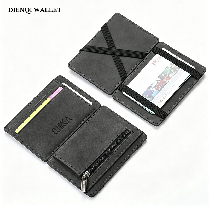กระเป๋าสตางค์หนัง PU แบบพับได้ - Coin Holder Men บทวิจารณ์และราคา