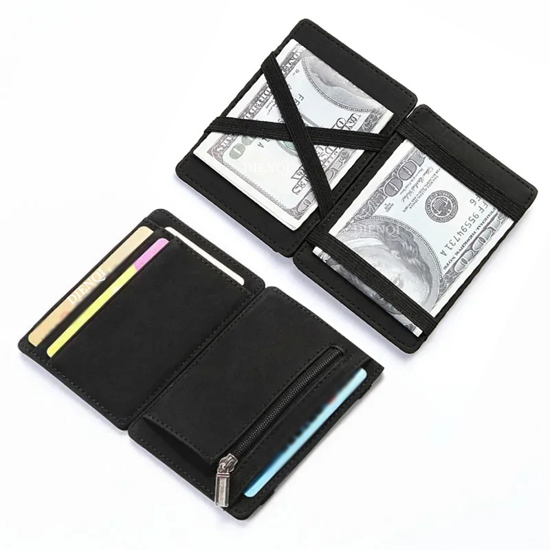 กระเป๋าสตางค์หนัง PU แบบพับได้ - Coin Holder Men บทวิจารณ์และราคา