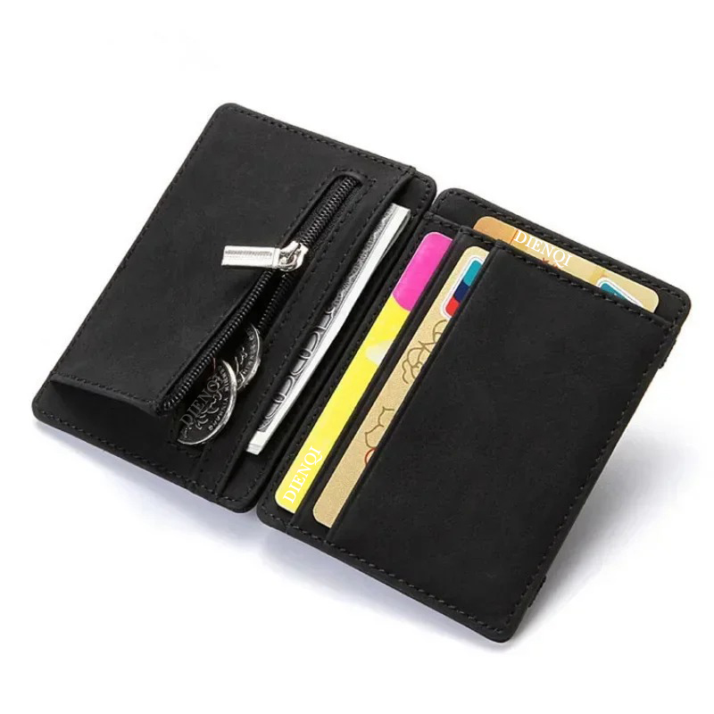 กระเป๋าสตางค์หนัง PU แบบพับได้ - Coin Holder Men บทวิจารณ์และราคา