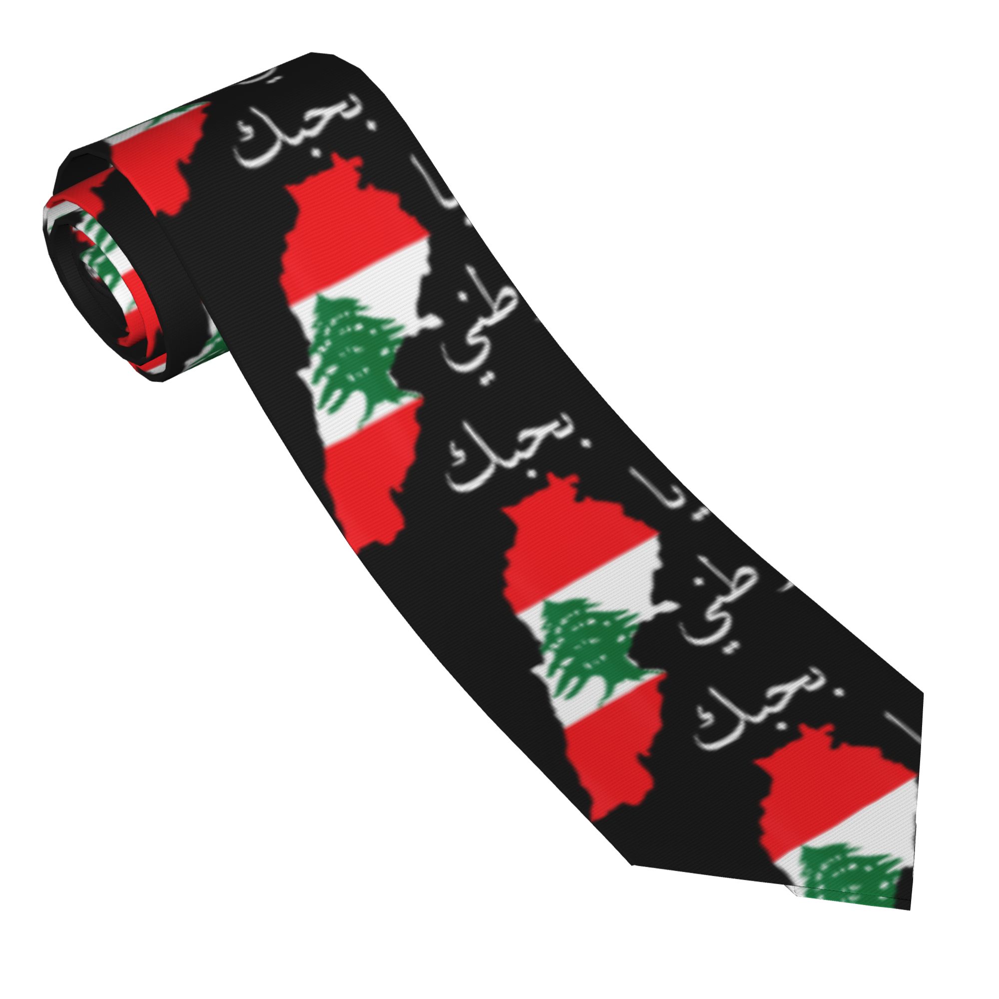แผนที่ธงชาติเลบานอน เบเรต์ ไท  - Men Accessories Lebanon บทวิจารณ์และราคา