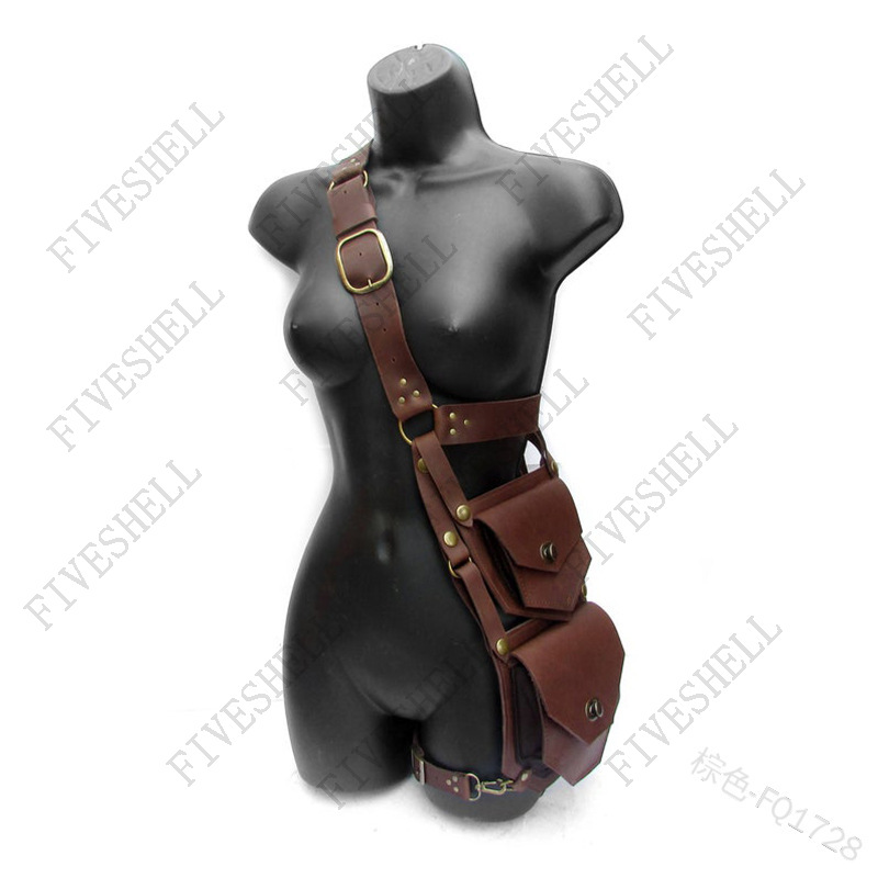 ยุคกลาง Renaissance เอว PU เข็ - Men'S Viking Accessories บทวิจารณ์และราคา