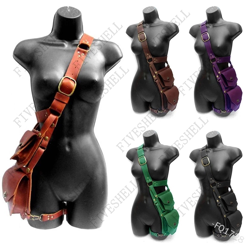 ยุคกลาง Renaissance เอว PU เข็ - Men'S Viking Accessories บทวิจารณ์และราคา