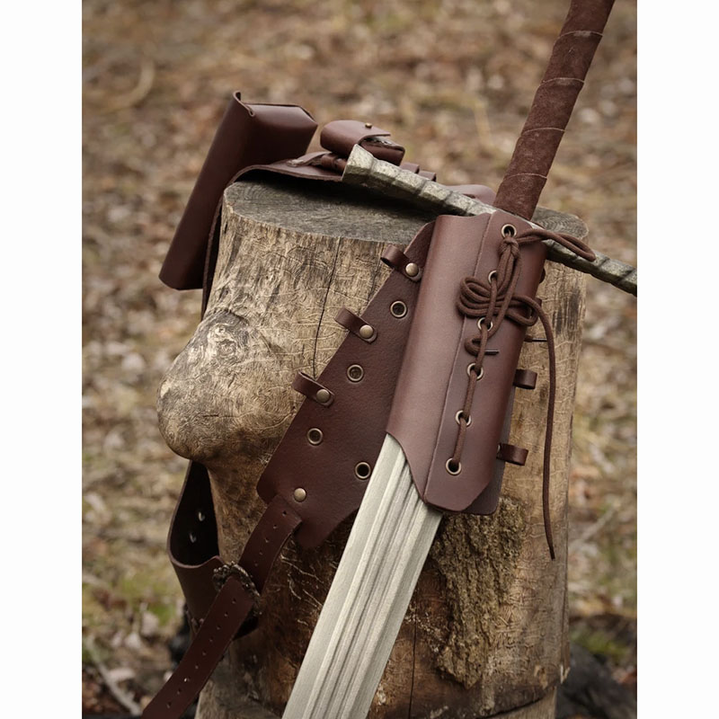 ดาบยุคกลางไหล่กลับ Sheath Scab - Men'S Viking Accessories บทวิจารณ์และราคา