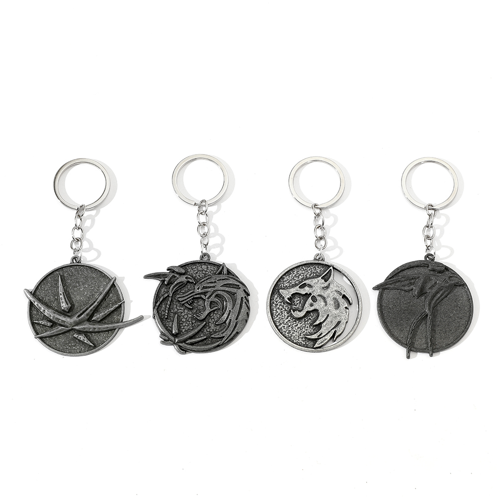 พวงกุญแจหัวหมาป่าสไตล์วินเทจ เ - Men Accessories Pendant บทวิจารณ์และราคา
