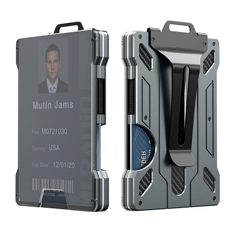กระเป๋าใส่บัตร RFID แฟชั่น  ใส - Card Case Minimalist บทวิจารณ์และราคา