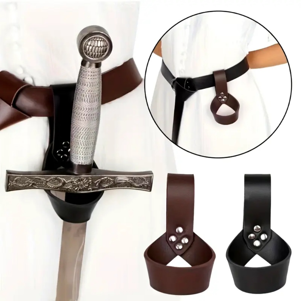 ปลอกดาบหนัง PU สไตล์อัศวินยุคก - Men'S Viking Accessories บทวิจารณ์และราคา