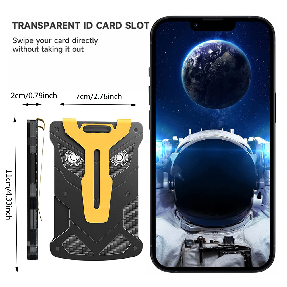 กระเป๋าสตางค์ผู้ชายทรงบางแบบมิ - Card Case Minimalist บทวิจารณ์และราคา