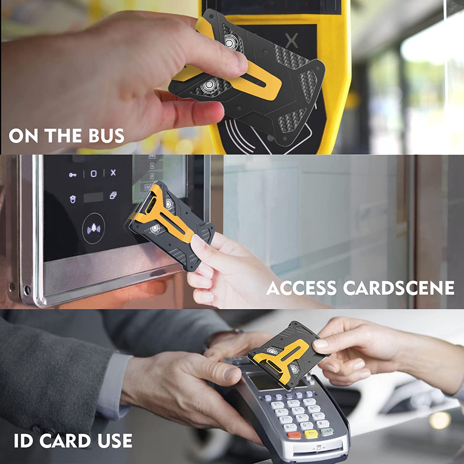 กระเป๋าสตางค์ผู้ชายทรงบางแบบมิ - Card Case Minimalist บทวิจารณ์และราคา