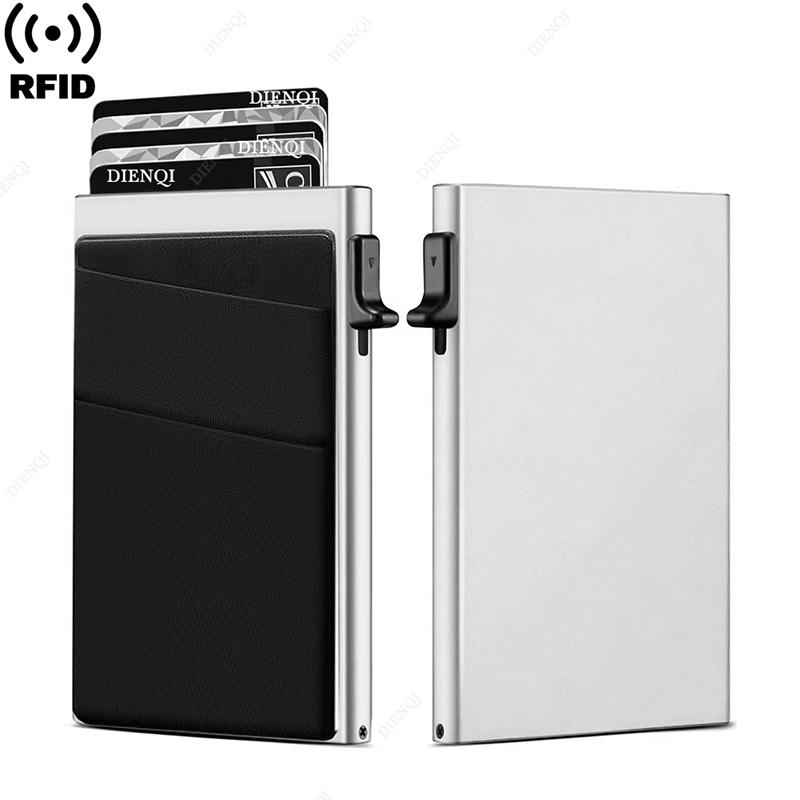 RFID Blocking ผู้ถือบัตรเครดิต - Card Case Minimalist บทวิจารณ์และราคา