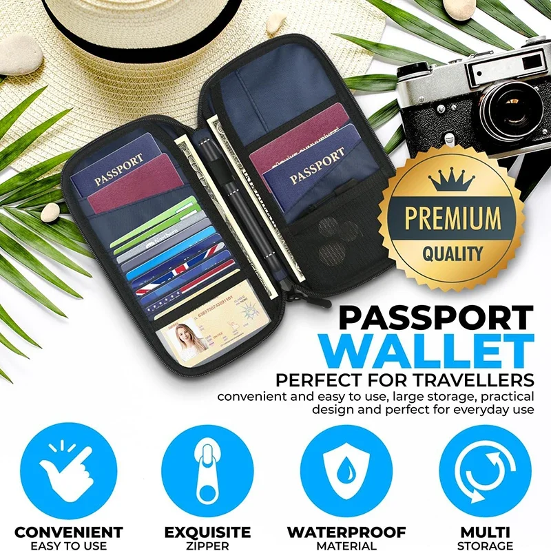 น้ําหนักเบาครอบครัวหนังสือเดิน - Men'S Accessories Travel Bag บทวิจารณ์และราคา