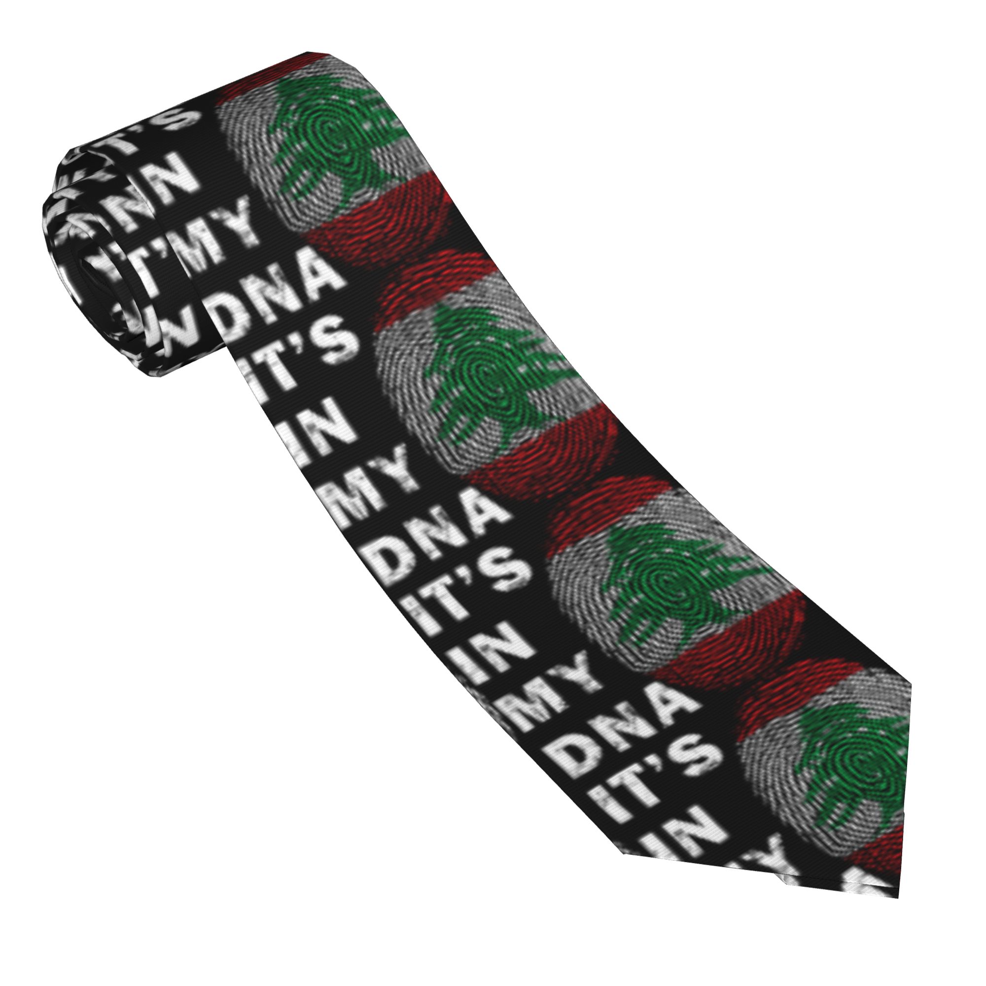 เนคไทผู้ชายลายธงชาติเลบานอนใน  - Men Accessories Lebanon บทวิจารณ์และราคา