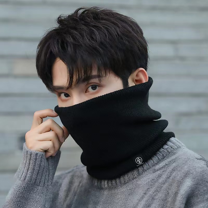 ผ้าพันคอกันหนาวแบบมีซับในขนแกะ - Men Accessories For Neck บทวิจารณ์และราคา