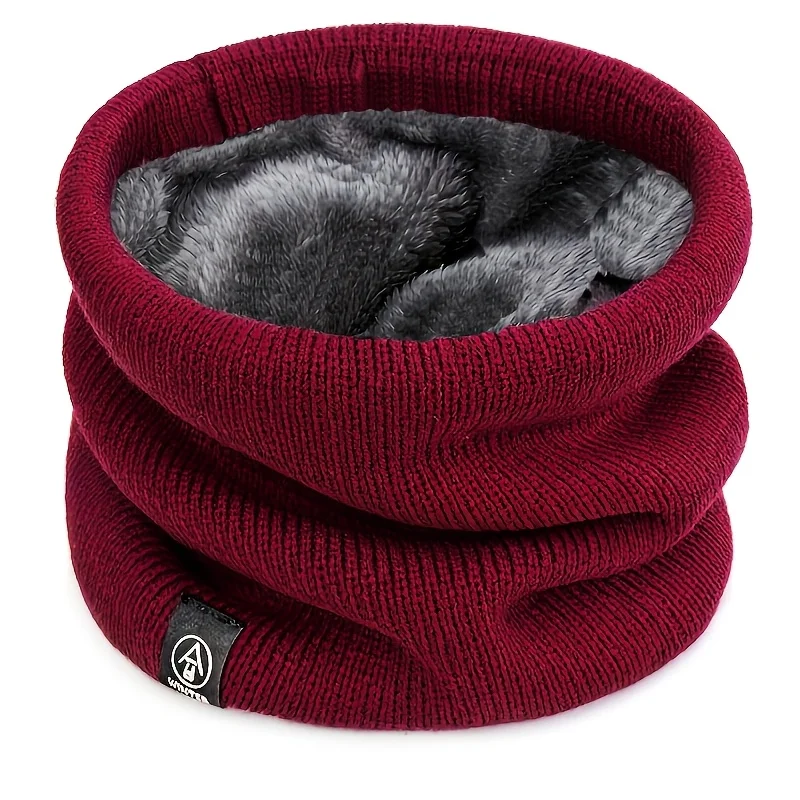 ผ้าพันคอกันหนาวแบบมีซับในขนแกะ - Men Accessories For Neck บทวิจารณ์และราคา
