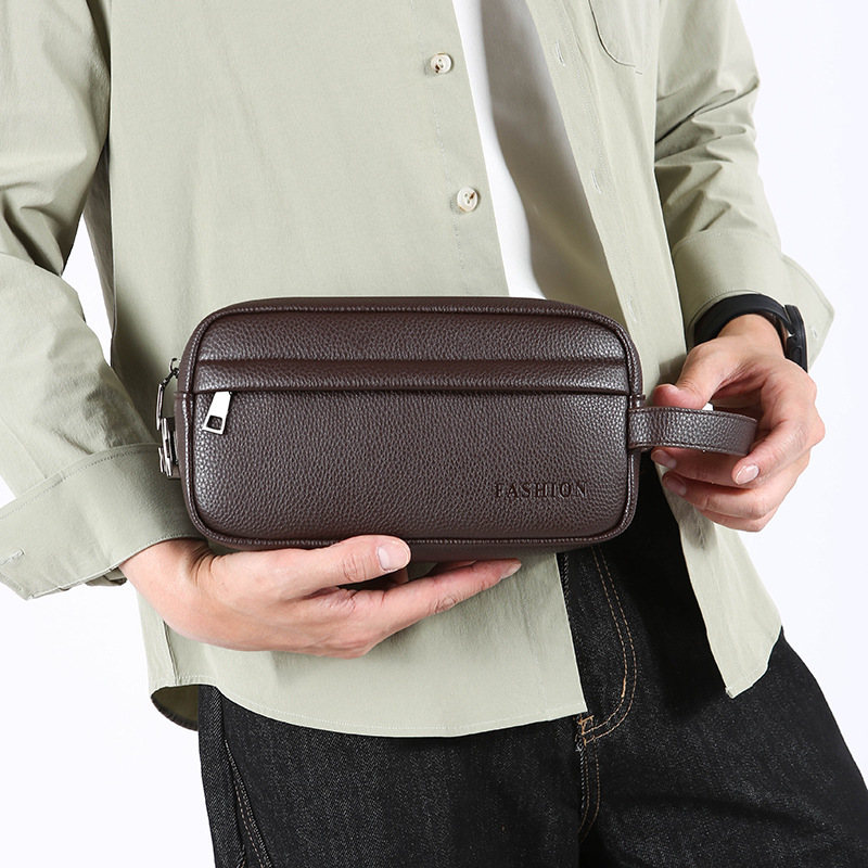 กระเป๋าคลัทช์ผู้ชายสไตล์วินเทจ - Men'S Accessories Travel Bag บทวิจารณ์และราคา