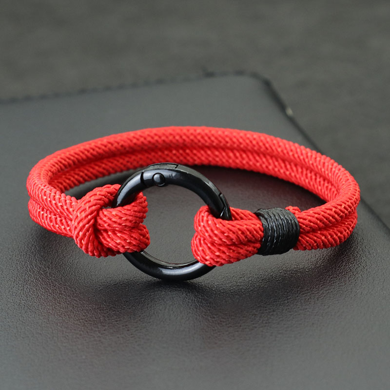 ใหม่ Fahion สร้อยข้อมือเชือกปี - Men Accessories Ring And Bracelet บทวิจารณ์และราคา