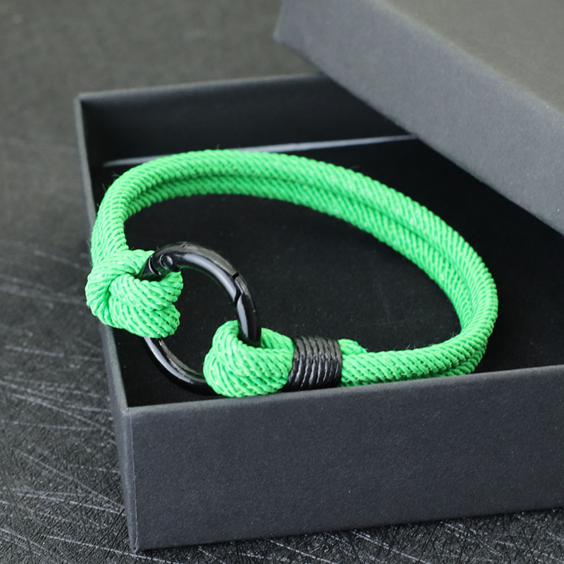 ใหม่ Fahion สร้อยข้อมือเชือกปี - Men Accessories Ring And Bracelet บทวิจารณ์และราคา