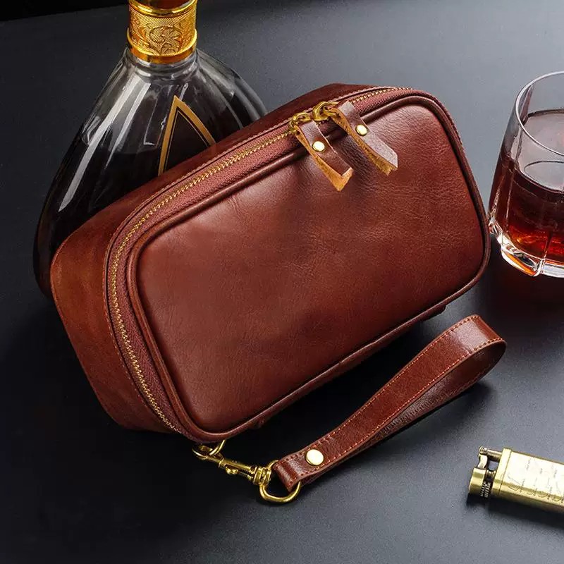 กระเป๋าใส่ไปป์หนังแท้ พกพาสะดว - Men'S Accessories Organizer Tray บทวิจารณ์และราคา