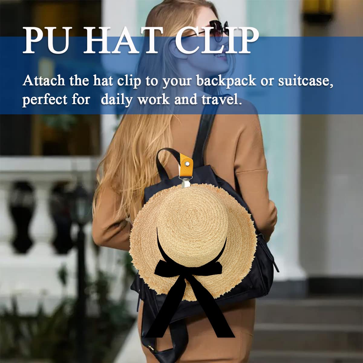 คลิปหนีบหมวกหนัง PU สำหรับเดิน - Men'S Accessories Travel Bag บทวิจารณ์และราคา