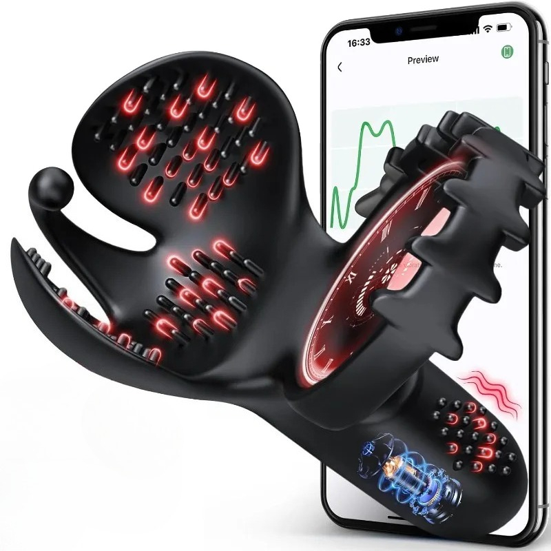 แหวนสั่นกระตุ้นอวัยวะเพศชาย คว - Men Accessories App บทวิจารณ์และราคา